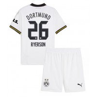 Dječji Nogometni Dres Borussia Dortmund Julian Ryerson #26 Rezervni 2024-25 Kratak Rukav (+ Kratke hlače)